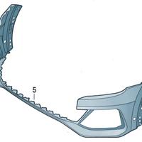 Paraurti Anteriore Originale Audi Q8 4M Nuovo