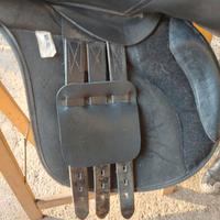 Sella Daslo 17" monta inglese