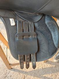 Sella Daslo 17" monta inglese