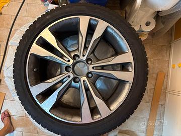 4 Cerchi in Lega Mercedes da 18 gomme invernali