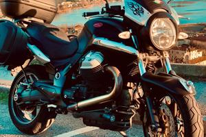 MOTO GUZZI 1200 con rimorchio
