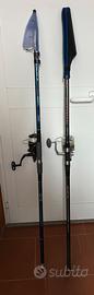 Canne surf casting complete di mulinello