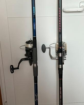 Canne surf casting complete di mulinello