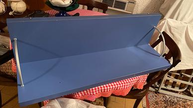 mensola colore blu regolabile