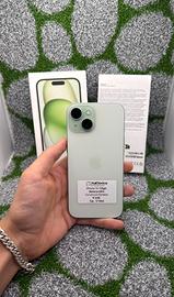 IPhone 15 128gb Blu/Verde - Perfetti Gar. 12 Mesi