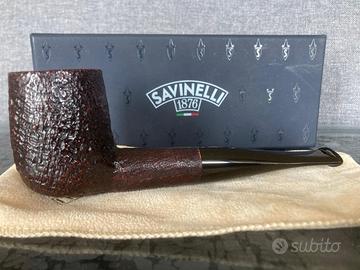 Pipa Savinelli Punto Oro Gold Sabbiata (141 KS)