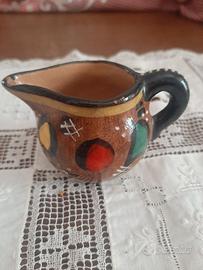 Mini brocca ceramica Deruta R. Rolli - Vintage