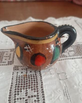 Mini brocca ceramica Deruta R. Rolli - Vintage
