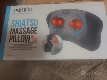 cuscino massaggiante shiatsu con calore