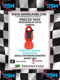 SEDILE ANTERIORE SINISTRO SMART 450