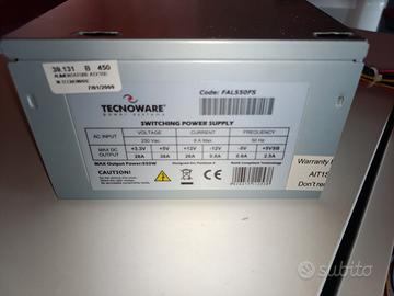 Alimentatore Tecnowate per PC Desktop