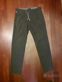 Pantaloni Esprit Regular Fit Uomo Verde Militare 