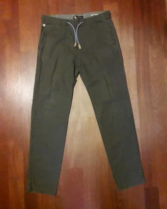 Pantaloni Esprit Regular Fit Uomo Verde Militare 