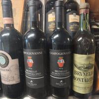 4 Bottiglie di Brunello di Montalcino d’annata