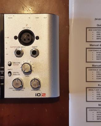 Scheda audio Alesis iO2 USB