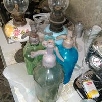 bottiglie da selz lampada a olio