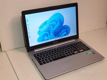 NOTEBOOK ASUS CORE i7/ RAM.12GB/ SSD.500.GB/.11