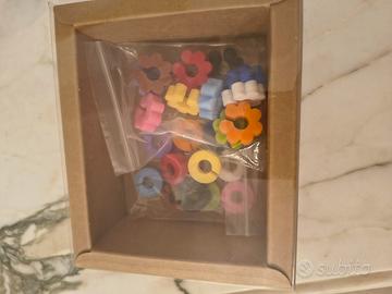 Segna bicchieri colorati 