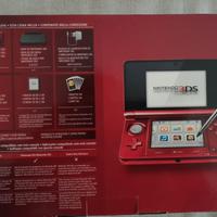 Console Nintendo 3DS Rossa Originale