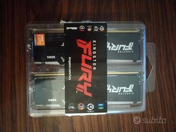 KIT RAM 32GB DDR5-5600 CL32 RGB KINGSTON F.BEAST