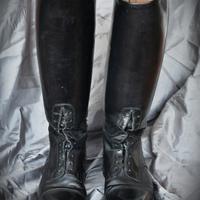 Stivali in cuoio, originali di Ufficiale del Regio