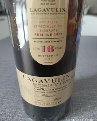 Whisky Lagavulin Feis Ile 2017