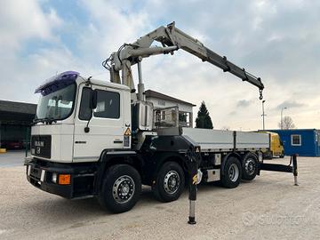 Man 35.422 8x2 con Gru e cassone
