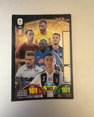 Carta adrenalyn 2018-2019
