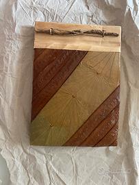 Raccoglitore Foto in materiali naturali