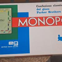 MONOPOLI RETTANGOLARE VINTAGE 1983 COMPLETO 9+