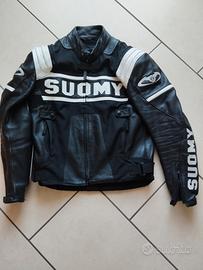 Giubbotto moto in pelle Suomy tg.48