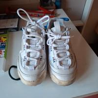 Scarpe sneakers Fila Disruptor bianche