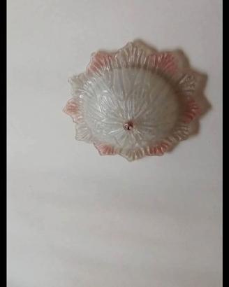 Plafoniera grande a 3 luci + n. 2 applique