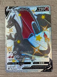 Carta pokémon Charizard v shiny futuri campioni