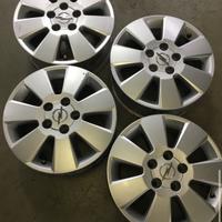 4 CERCHI LEGA DA 15 USATI OPEL MERIVA 641049