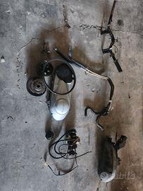 Corpo farfallato, variatore, carter, manubrio, ecc