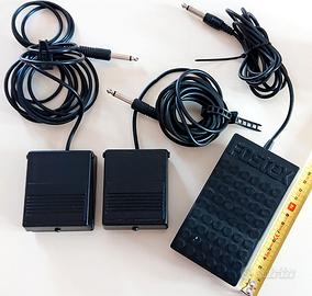 3 pedali sustain - footswitch Fostex 8051 + 2 mini