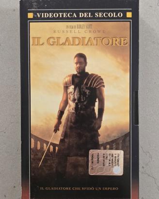 Vhs Il Gladiatore con Russell crowe