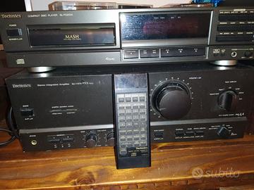 Amplificatore e lettore CD