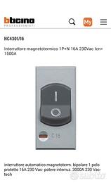 Bticino Axsolute HC4301/16 “ magnetotermico”