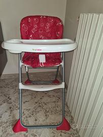 Seggiolone Prenatal rosso come nuovi