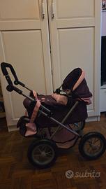 Bayer Design  Carrozzina per bambole, con borsa