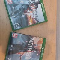 GIOCHI  per X Box one e X buttlefield 1 e 4