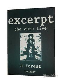 The CURE poster EXCERPT  vintage raro !