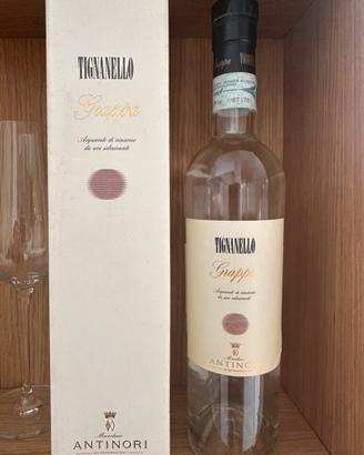5 bottiglie grappa Tignanello 500 ml