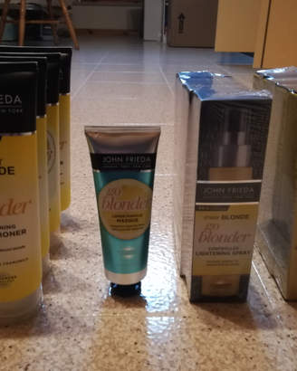 John Frieda sheer blonde go blonder vari