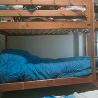 LETTO A CASTELLO IN LEGNO 