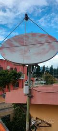 antenna parabola televisione con motore 