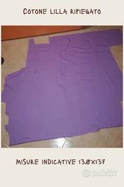 Stoffa rosa cotone scampolo Porta di Roma