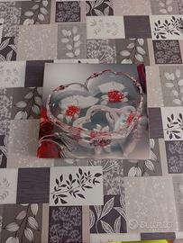 Vassoio da portata a forma di cuore